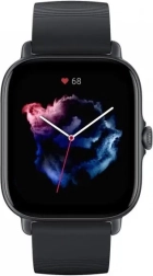 chytré hodinky amazfit gts 3 grafitovo čierne