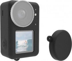 Silikónové puzdro PULUZ pre DJI OSMO ACTION 3/4/5 PRO s krytkou objektívu – čierne