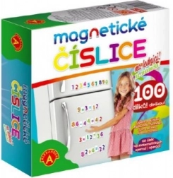 Magnetické čísla na chladničku 100 ks