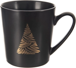 Porcelánový hrnček Orion s vianočným stromčekom 500 ml