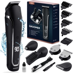 Berdsen holiaci a zastrihávací set 6v1 Barber Master čierny