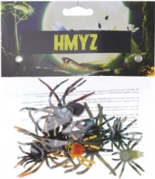 Plastoví pavúky 10 ks v sáčku