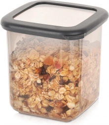 Plastový zásobník na sypké potraviny s vekom 800 ml