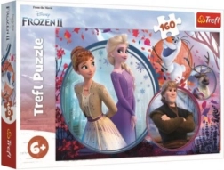Puzzle Trefl Disney Frozen 2 – sesterské dobrodružstvo, 160 dielikov