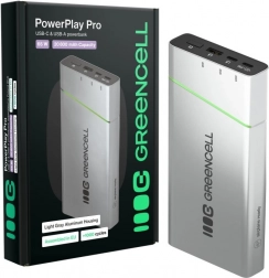 Powerbanka GREENCELL PowerPlay Pro 20800 mAh 65W s rýchlym nabíjaním PD