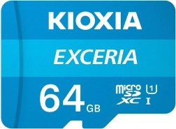 MicroSD karta 64GB Kioxia Exceria s adaptérom