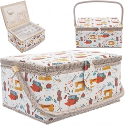 Niciarka – košík na šitie 30 × 23 × 16 cm