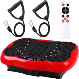 Vibračná platforma Vibro Slim červená