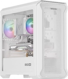 Genesis Irid 503 ARGB Lite – kompaktná micro tower skriňa mATX s tvrdeným sklom