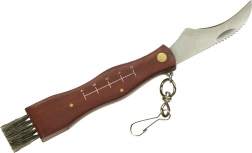 Skladací hubársky nôž so štetcom a puzdrom