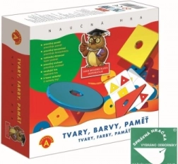 Detská vzdelávacia hra s tvarmi a farbami