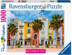 Ravensburger puzzle Stredomorie Španielsko 1000 dielikov
