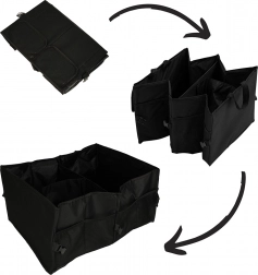 Skladací organizér do kufra auta – veľký textilný organizér