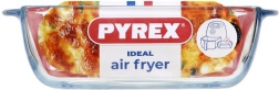 Pyrex štvorcová zapekacia misa z borosilikátového skla 1 l (20 × 17 × 6 cm)