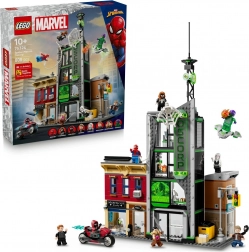 lego marvel spider-man a oscorp – mestská scéna s minifigúrkami