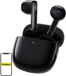 Bezdrôtové slúchadlá TWS Baseus Bowie WX5 čierna