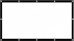 Projekčné plátno 84 palcov Maclean 186x100 cm s 25mm rámom