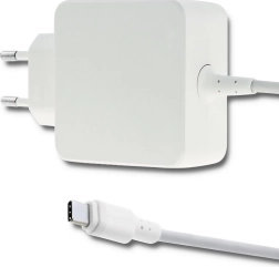 Nabíjačka Qoltec 45W USB-C Biela