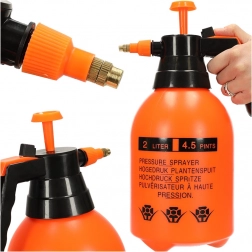 Ručný tlakový záhradný postrekovač 2 l