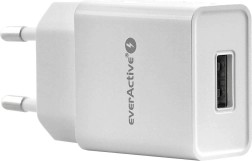 Sieťová nabíjačka EVERACTIVE 1× USB 1 A biela
