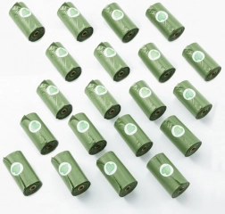 Biologicky rozložiteľné sáčky na psie exkrementy 20 roliek