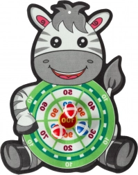 Bezpečný šípkový terč so suchým zipsom v tvare zvieratka