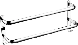 Ag988b Nástenný držiak 60 cm strieborný