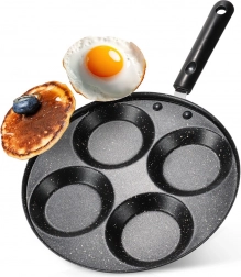 Granitová panvica na vajcia so 4 otvormi BASIC LINE 24 cm