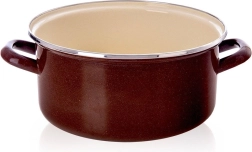 Smaltovaný hrniec Brown 26 cm, 5 l Orion
