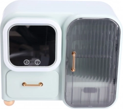 Organizér na kozmetiku a šperky - svetlozelený