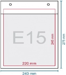 bublinková obálka E15 samolepiaca 27,5 × 24 cm