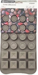 Silikónová forma na pralinky, 24 prvkov, 14 × 23 cm