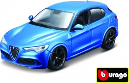 Bburago 1:24 Alfa Romeo Stelvio modrá 18-21086