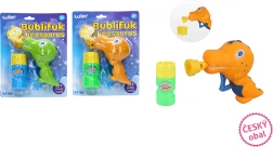 Bublifuk v tvare dinosaura 55 ml – český obal