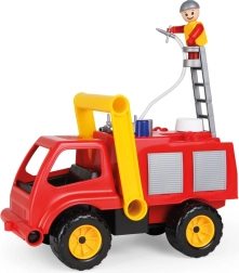 Lena aktívne hasičské auto s vodným delom