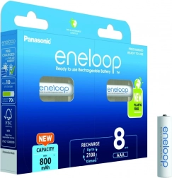 Eneloop nabíjateľné batérie AA 2000 mAh, 2 ks