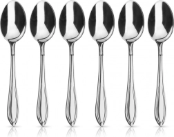 Oceľové čajové lyžičky CONIC 6 ks