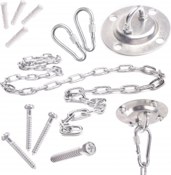 Stropná montážna sada pre závesné kreslo a hojdaciu sieť 200 kg