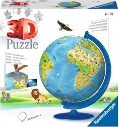 ravensburger 3d puzzle detský glóbus 180 dielikov