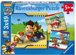 Ravensburger puzzle Paw Patrol Best Friends 3×49 dielikov