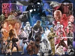 Puzzle DISNEY Star Wars 1500 dielikov