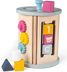 Motorický aktívny valec BIGJIGS TOYS z FSC dreva