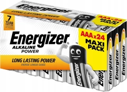 Alkalické batérie AAA ENERGIZER Alkaline Power 24 ks