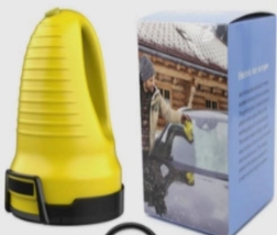 Elektrická vyhrievaná škrabka na okná