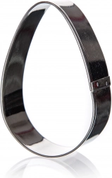 Culinaria vykrajovadlo v tvare vajca 3,8 × 5,4 × 1,6 cm