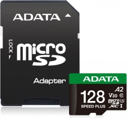 MicroSD karta Speed Plus 128GB UHS1 U3 V30 A2 180/160 MB/s