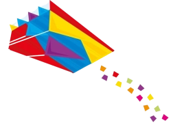 Mini parafoil šarkan 60 cm