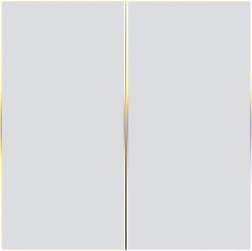 dotykový inteligentný vypínač svetla zigbee avatto ts60 štvorkruhový biely