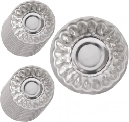 Sada oceľových vykrajovačiek na sušienky 20 ks