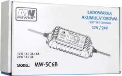 Inteligentná nabíjačka akumulátorov 12V/24V s LCD displejom